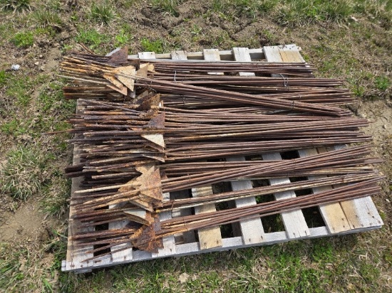 Fence poles