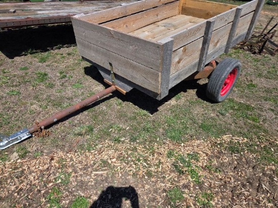 Home Made Wood Trailer