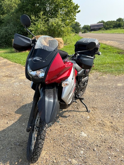2012 Kawasaki 650 Motorcycle,