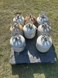 QTY. OF 8 PROPANE TANKS