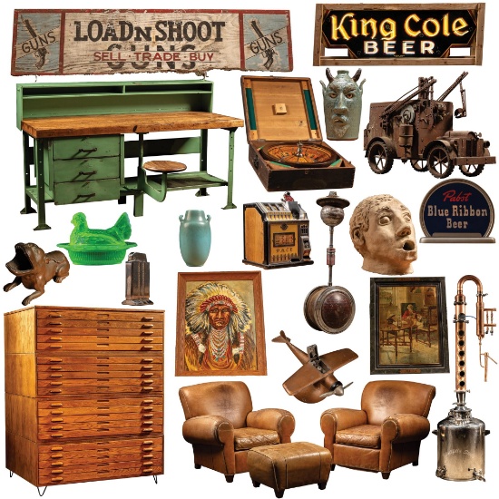 The Speakeasy Antiques & Collectibles Auction