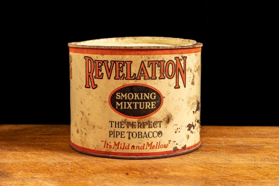 Vintage Revelation Pipe Tobacco Can