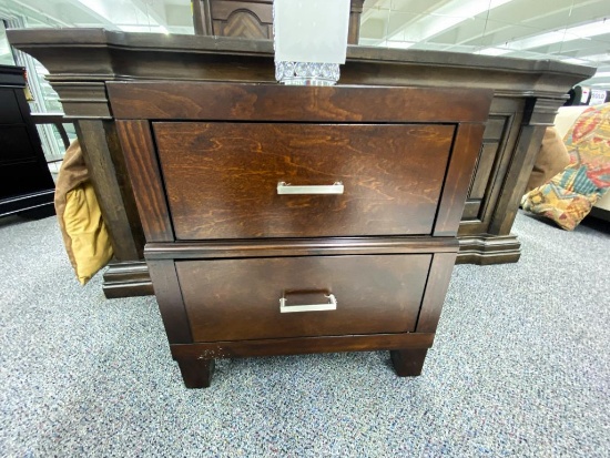 Traditional brown, nightstand