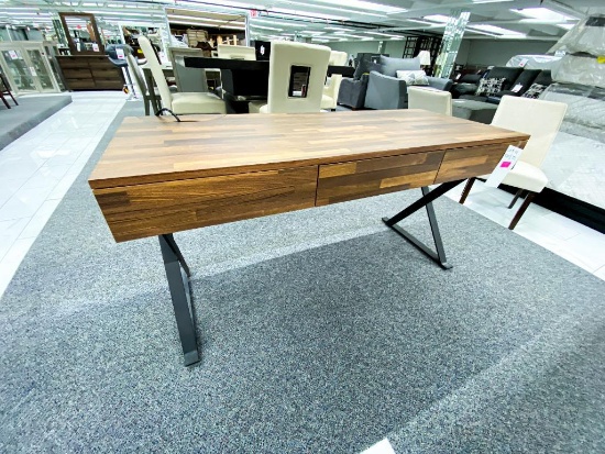 Modern wood desk