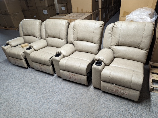 RV camper power recliner set of (4),  part # 7944541
