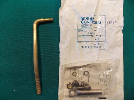 Morse Controls tilt pin connector steering drag link arm kit, part number A 300609 (MC 300609)