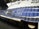 Lowe DV fish & ski main decal set, part # 2348901 / 2348899