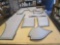 Colbalt R25 marine boat interior non skid floor mat set of (8), part # 403555