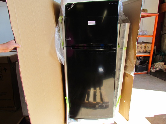 Contoure RV camper refrigerator / freezer, model # R-1088-BK-12V