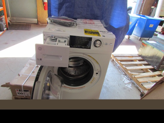 GE front loader washig machine, model # GFW148SSM1WW RV camper
