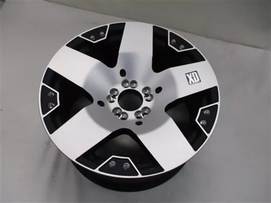 KMC XD775 Rockstar matte machined wheel, part # 77589076