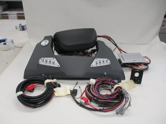 Lund Pro-V Bass (2016) marine boat steering console dash panel, part # 2208316