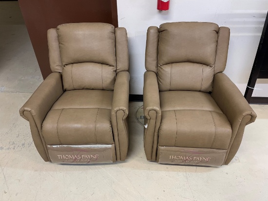 Thomas Payne RV camper side handle pull recliner set of (2), part # 801820