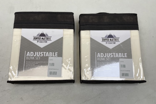 Denver RV / Camper adjustable bunk sheets set of (2), part # 343530