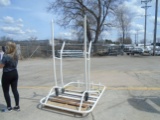 Boat tower white frame set of (3) marine