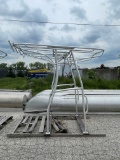 Boat marine tower silver 90