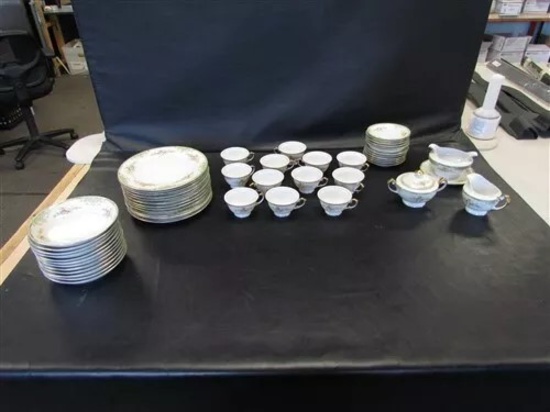 Antique Royal Chester fine china dish set