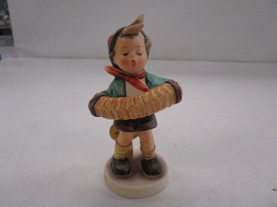 M.J. Hummel Goebel final issue Accordion Boy figurine TMK-7, part # 185