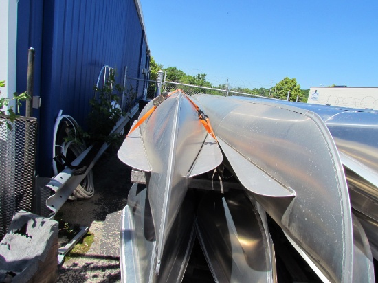 Pontoon log pair (2) marine boat 24 1/2' feet X 25" diameter
