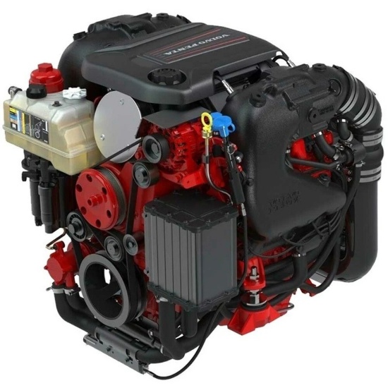 Volvo Penta V6 250 HP Inboard I/O motor engine, part # V6-250-0