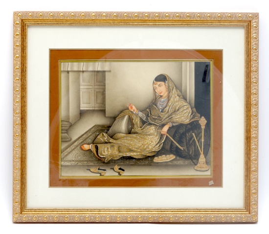 Mughal Princess Framed Painting