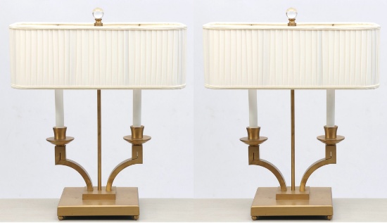 Baker Lamps From The Jacques Garcia Collection - A Pair