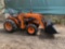 Kubota B7100 tractor with bucket