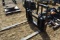 Kivel skid steer fork attachment, 4200 pounds