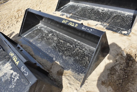 Swict 78" skid steer bucket attachment