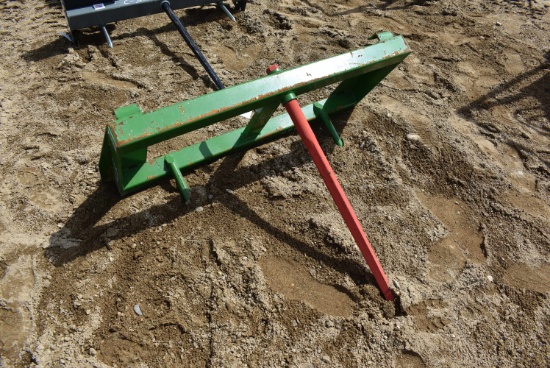 John Deere quick attach hay spear