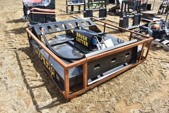 AGT brush cutter skid steer attachment