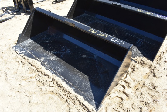 Swict 66" skid steer bucket attachment