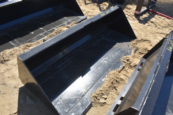 Swict 72" skid steer bucket attachment