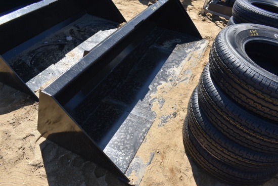 Swict 84" skid steer bucket attachment
