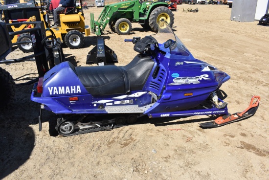 Yamaha SXR snowmobile