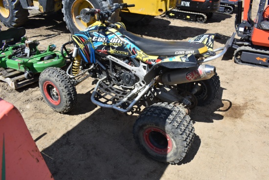 2014 Can-Am DS 450 race quad ATV