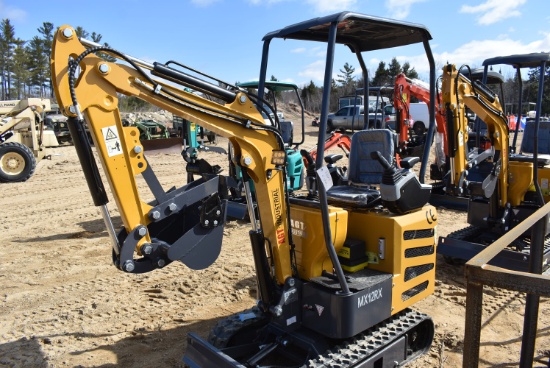 2024 AGT mini excavator, mod. MX12RX