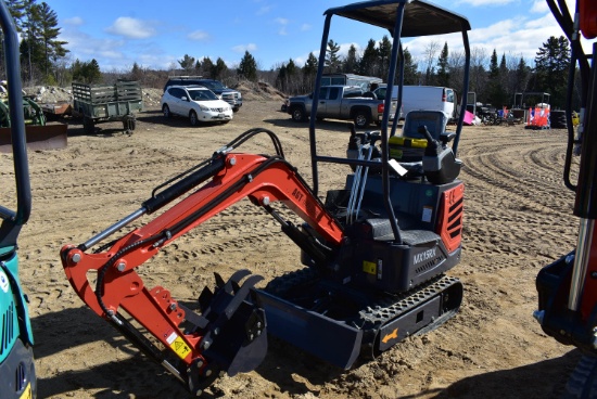 2024 AGT mini excavator, mod. MX15RX