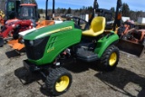 JD 1023 4WD compact tractor
