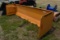 9 1/2' Snow Pusher skid steer attachment