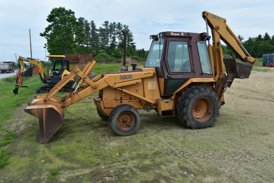 Case 580E backhoe