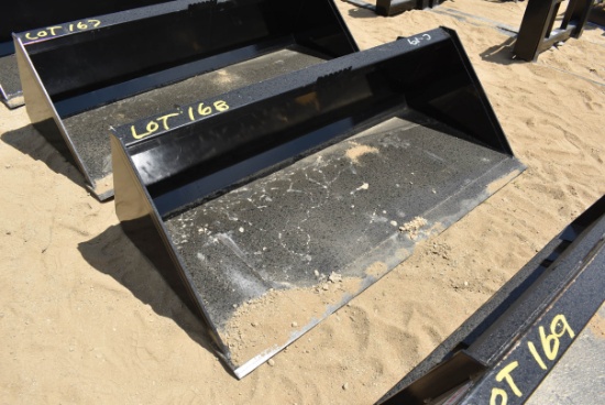 New 66" Swict skid steer bucket attachment