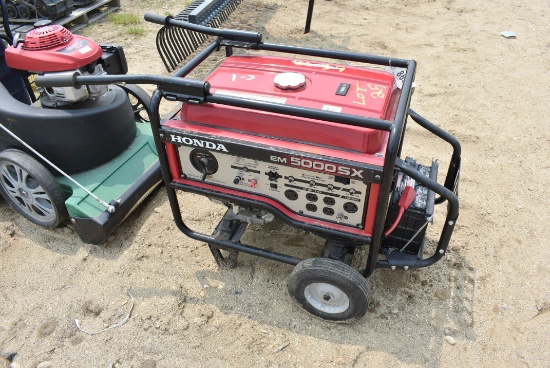 Honda EM5000SX contractor generator