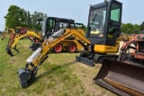 2024 AGT mini excavator, model #QK18RSX-C