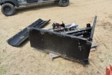 Polaris V plow for ATV, with straight plow
