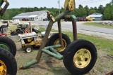 Tow behind log hauler