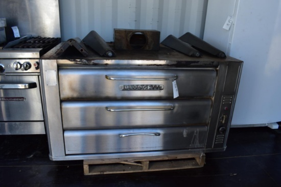 Blodgett two tier commercial pizza oven