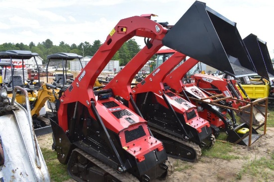 2026 Future skid steer loader with Kubota diesel engine
