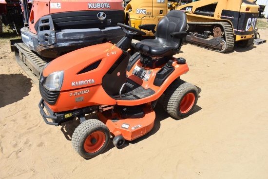 2020 Kubota T2290 riding lawn mower