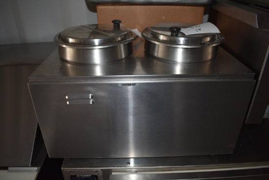 Eagle double soup warmer